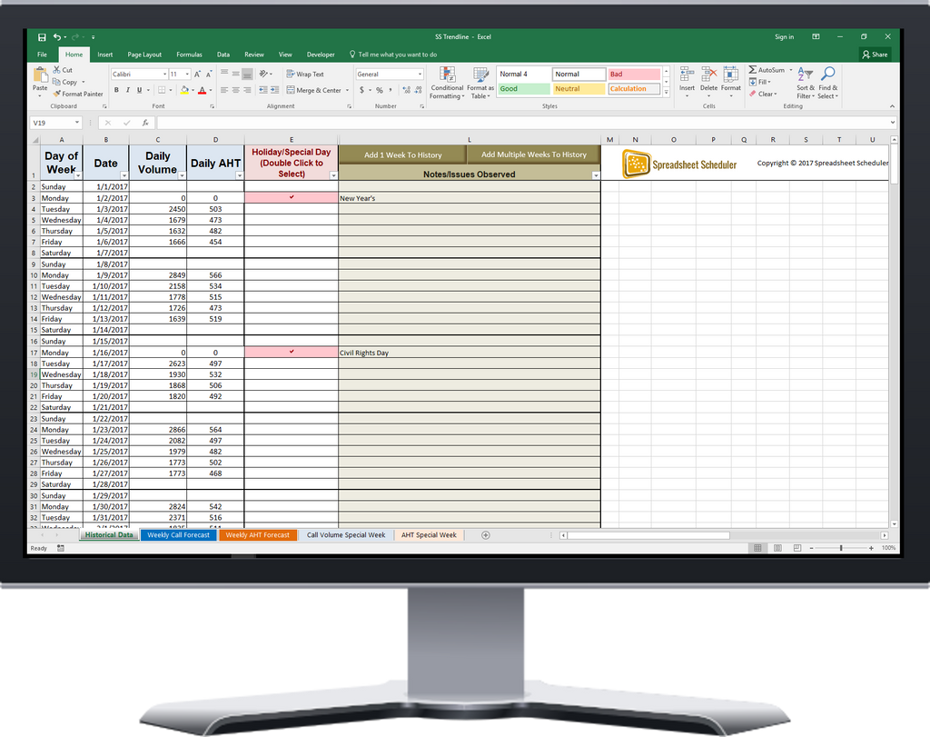 Start forecasting your call center volumes even with little history ...